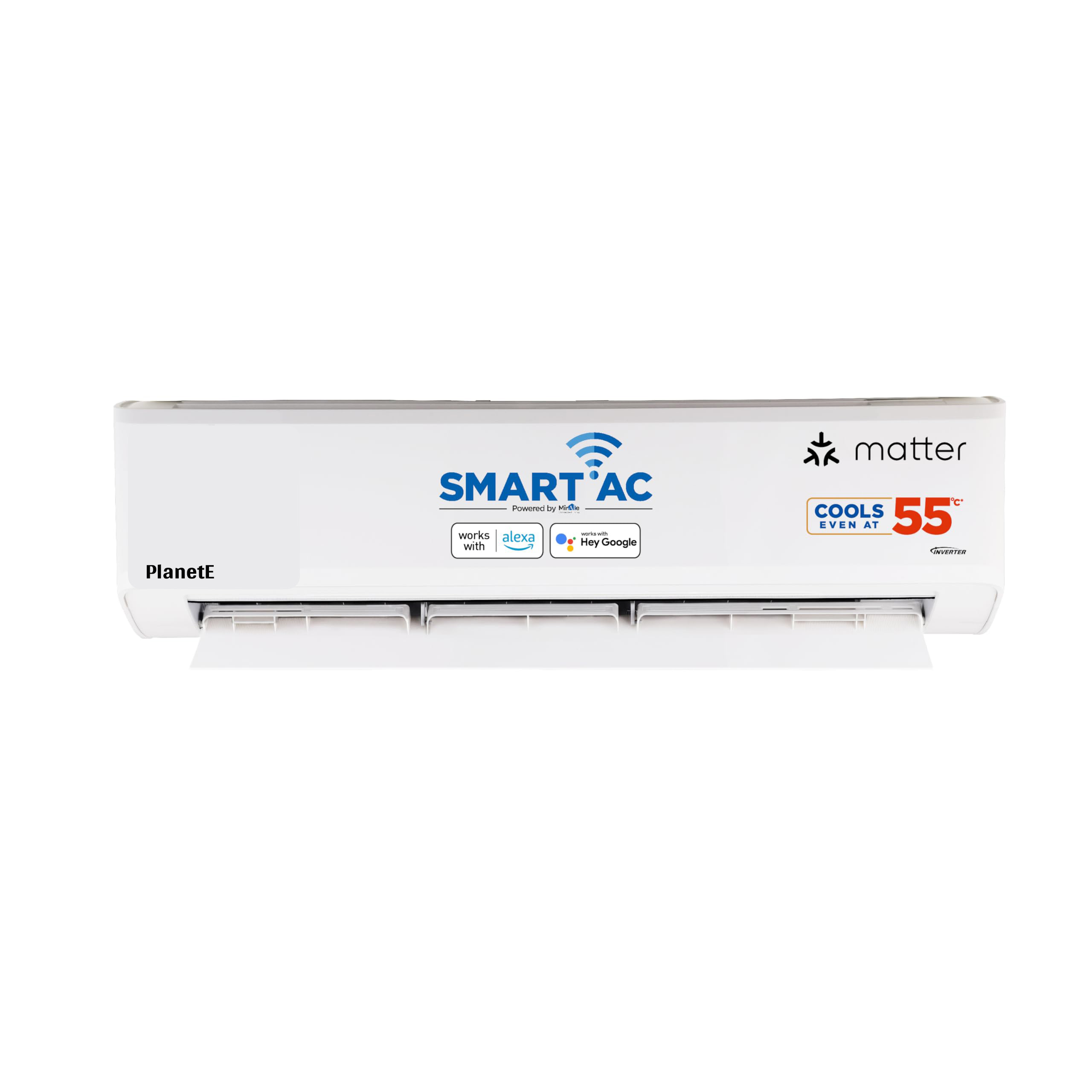 PlanetE - AC 3 Ton 5 Star Wi-Fi Inverter Smart Split AC 